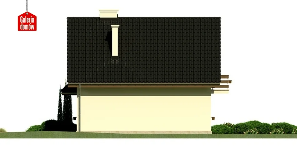 Elewacja boczna lewa