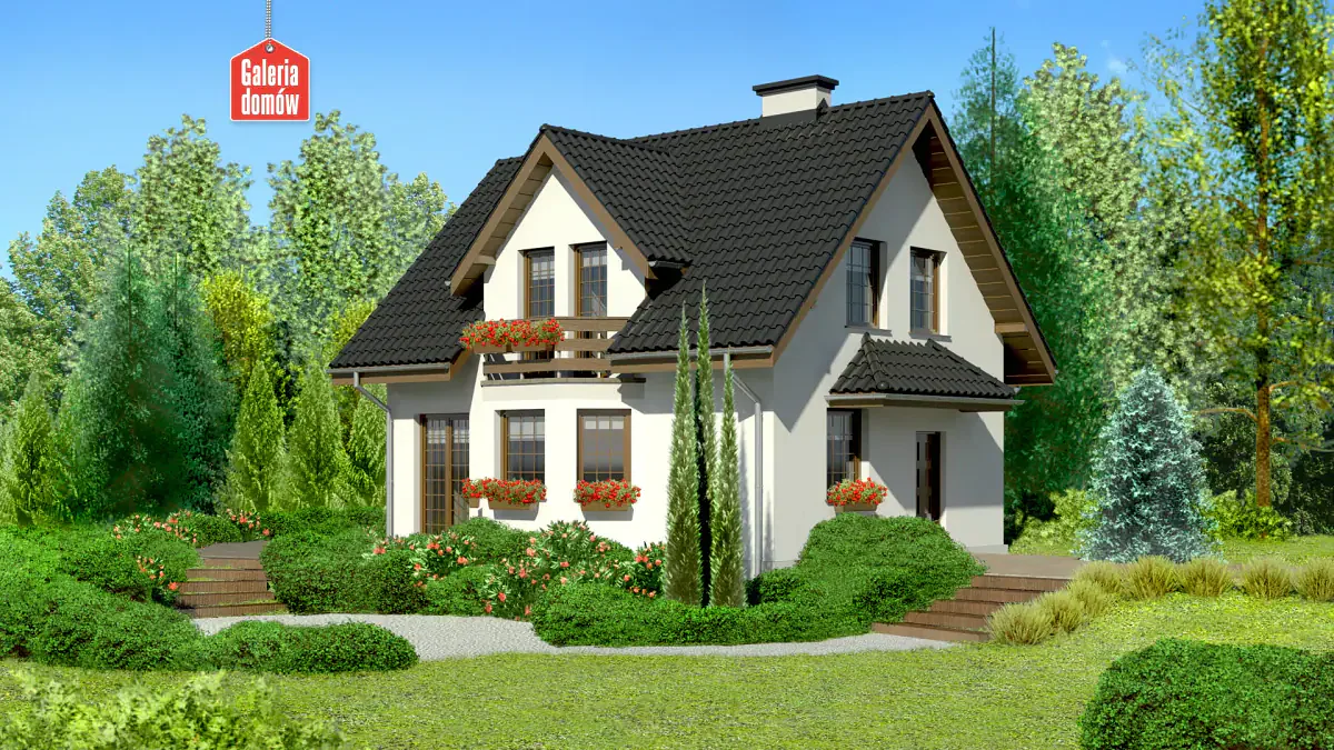 Wizualizacja domu przy Kalinowej 2 - zdjęcie 2