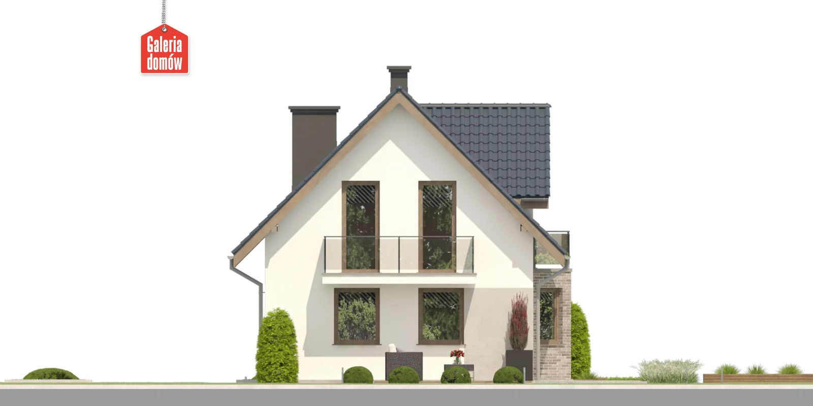 Elewacja boczna lewa