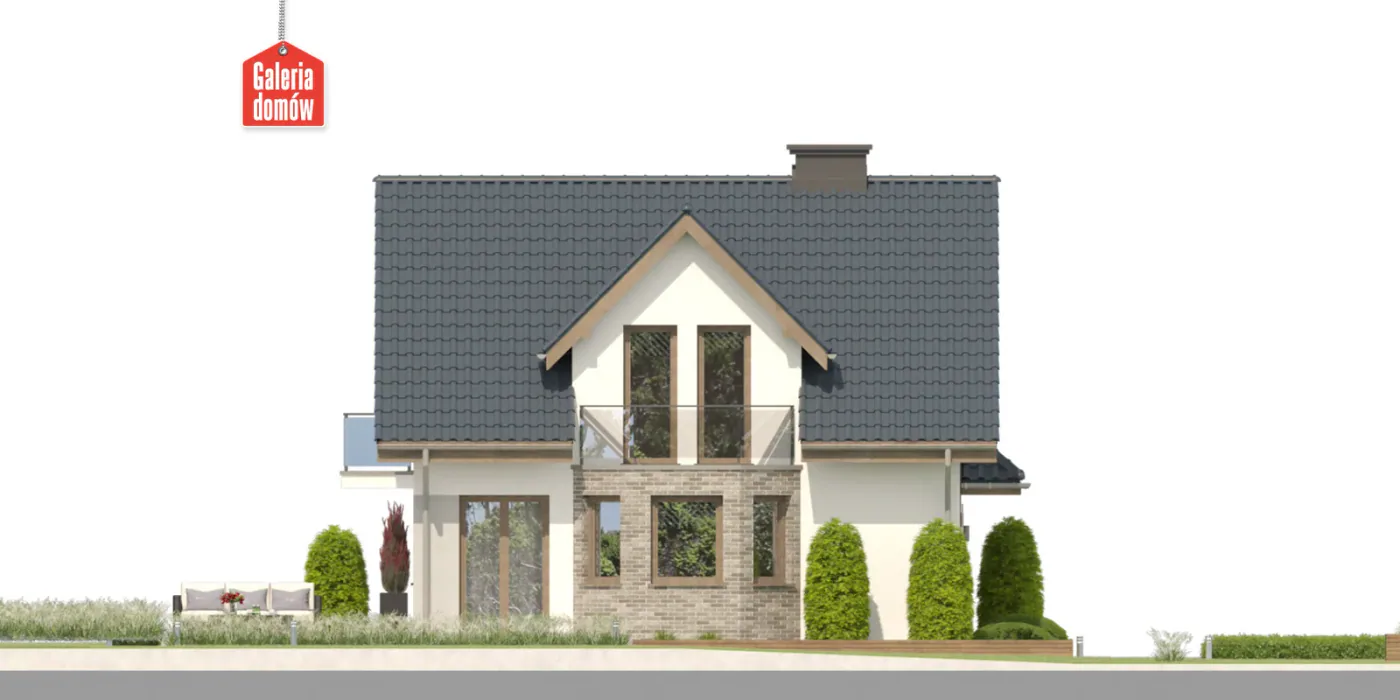 Elewacja boczna prawa