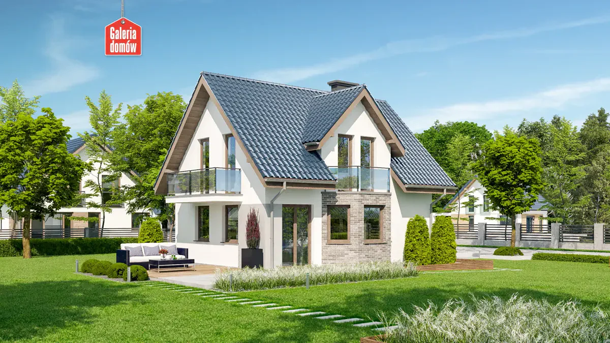 Wizualizacja domu przy Kalinowej 6 - zdjęcie 2