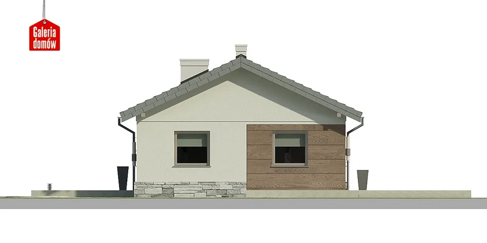 Elewacja boczna lewa