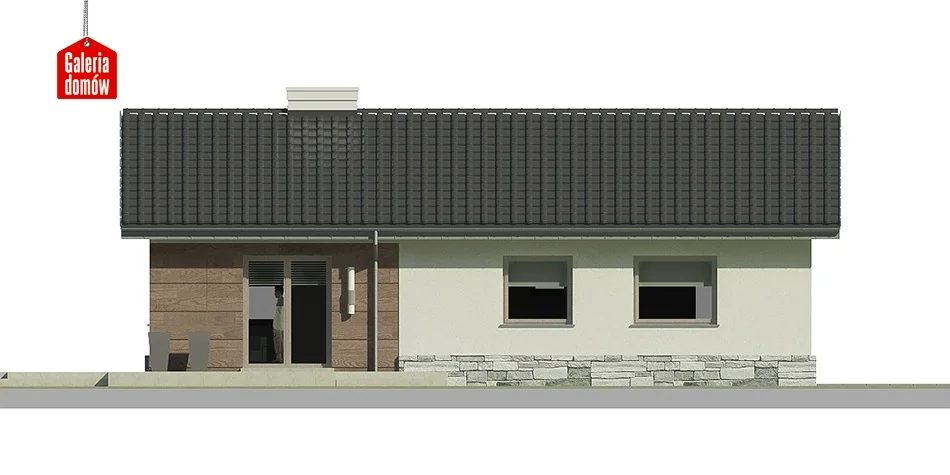 Elewacja boczna prawa