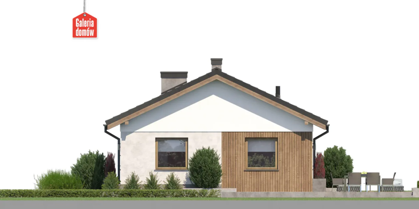 Elewacja boczna prawa