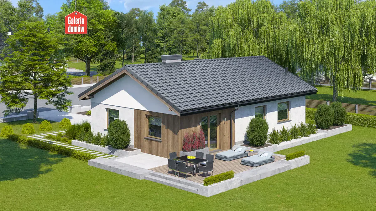 Wizualizacja domu przy Klonowej 6 - zdjęcie 2