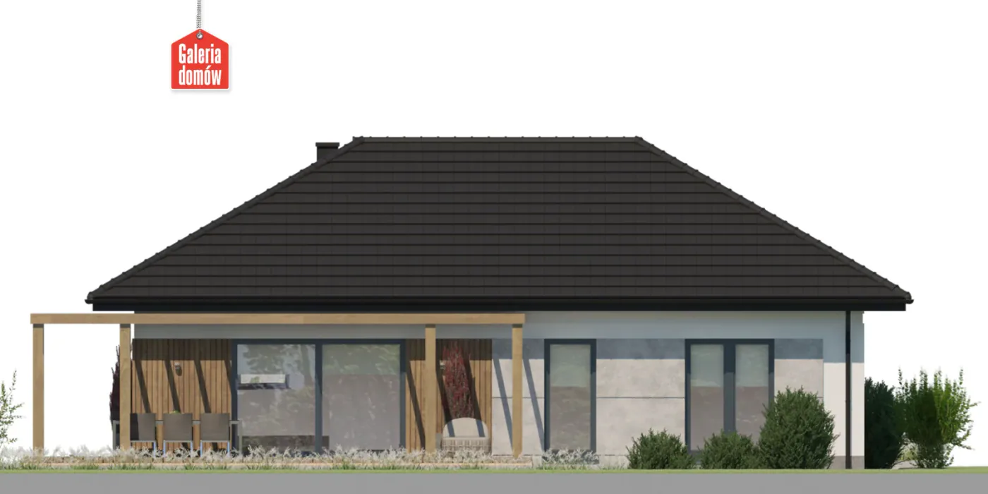 Elewacja boczna lewa