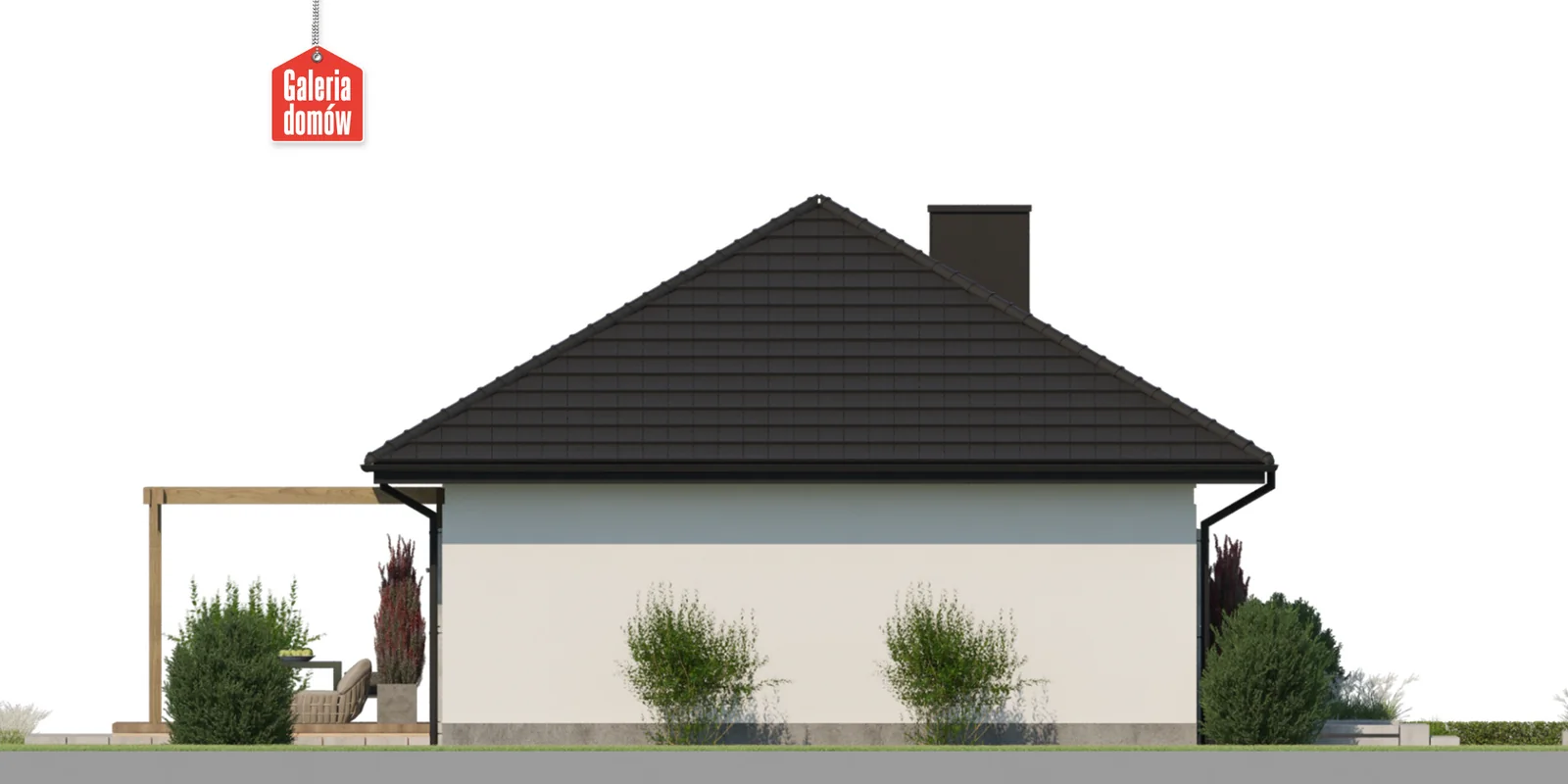 Elewacja boczna prawa