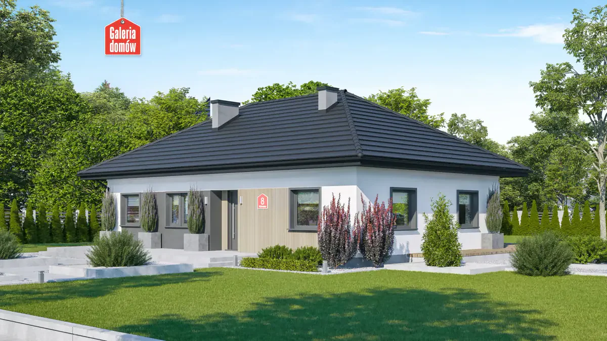 Wizualizacja domu przy Klonowej 8 - zdjęcie 2