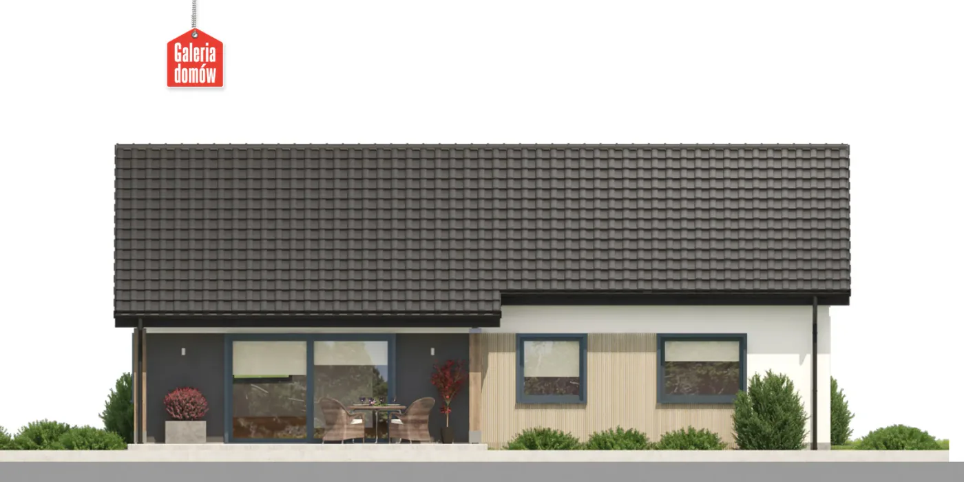 Elewacja boczna lewa