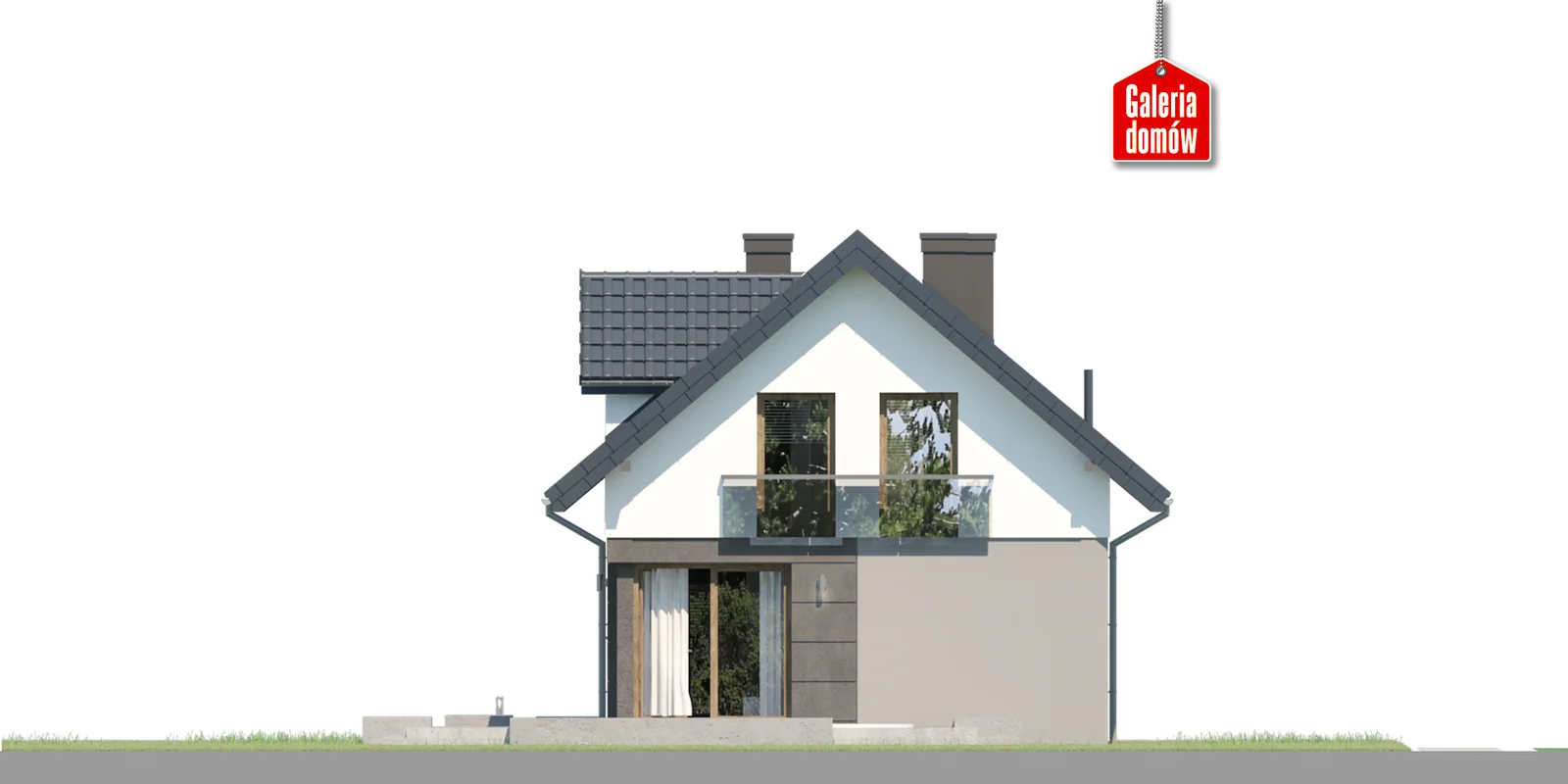 Elewacja boczna lewa