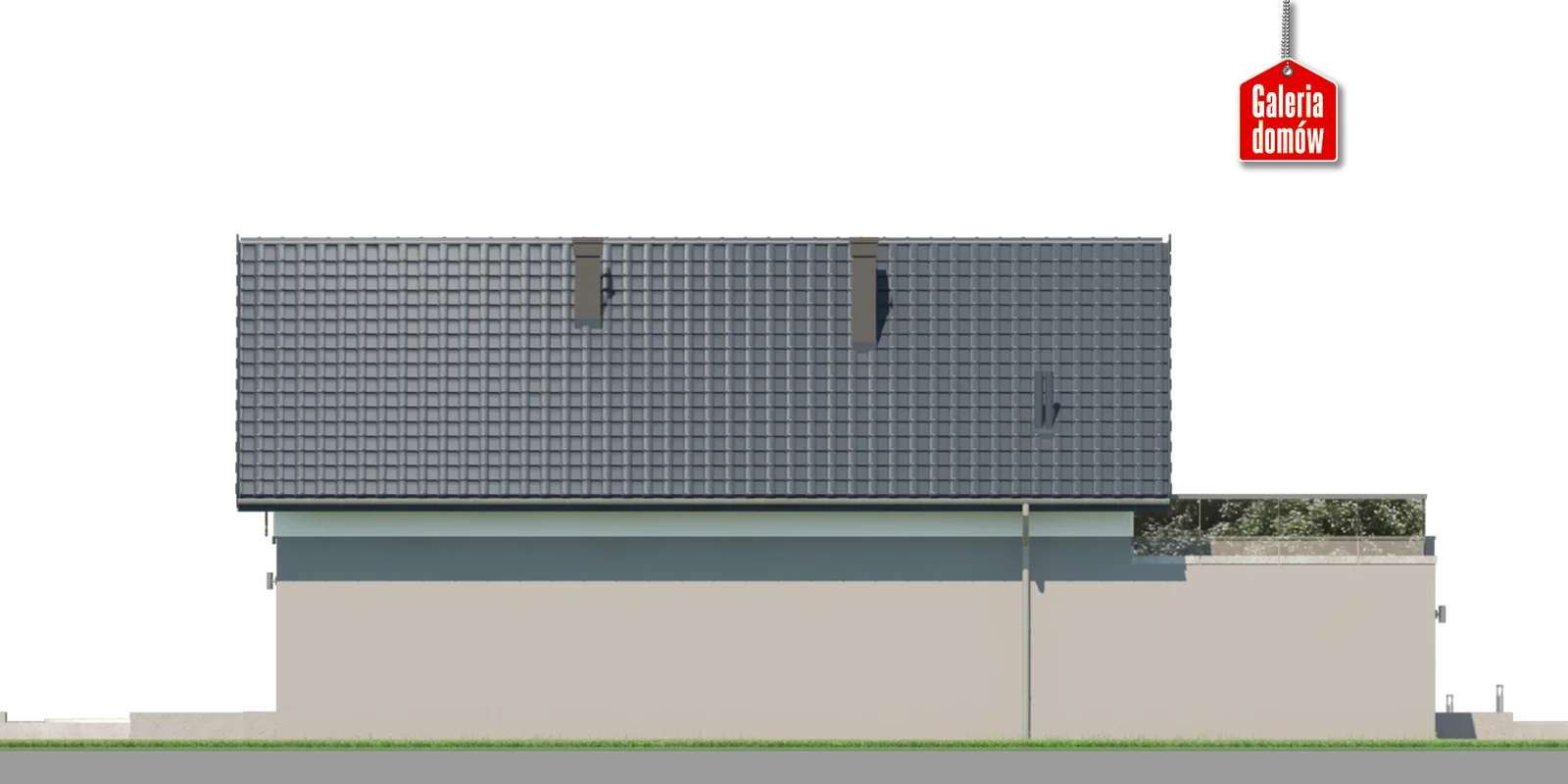 Elewacja boczna prawa
