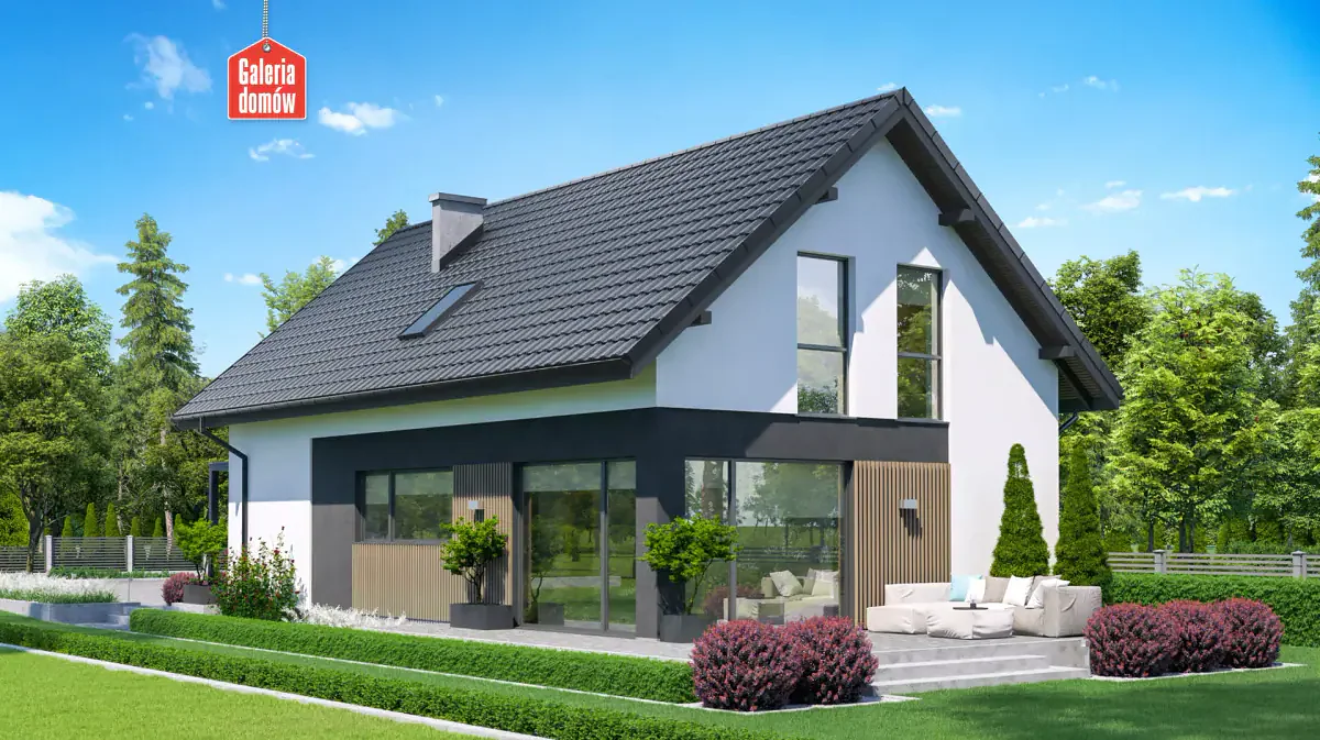 Wizualizacja domu przy Kolorowej 3 - zdjęcie 2