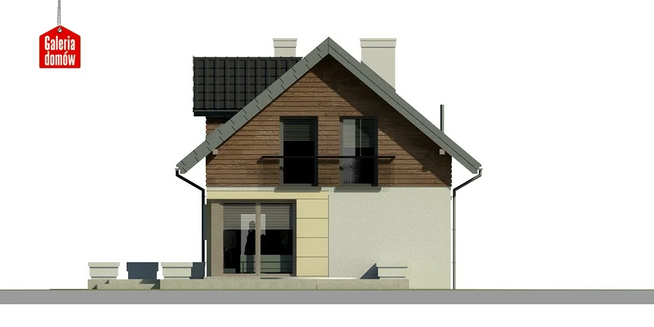 Elewacja boczna lewa