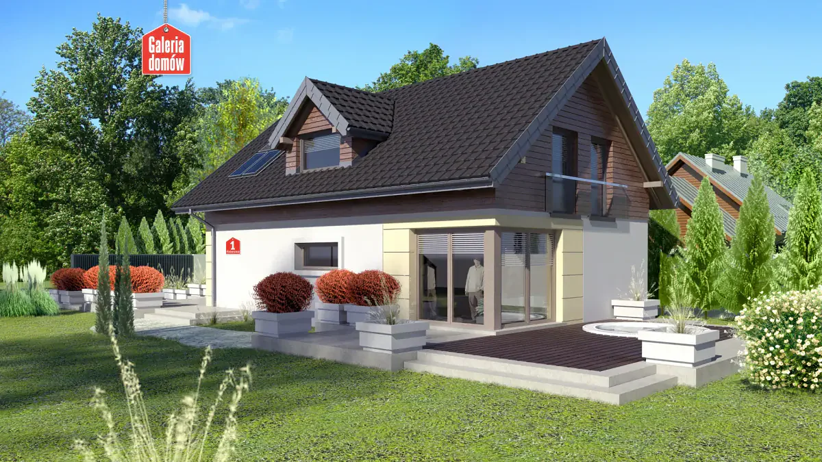 Wizualizacja domu przy Kolorowej - zdjęcie 2