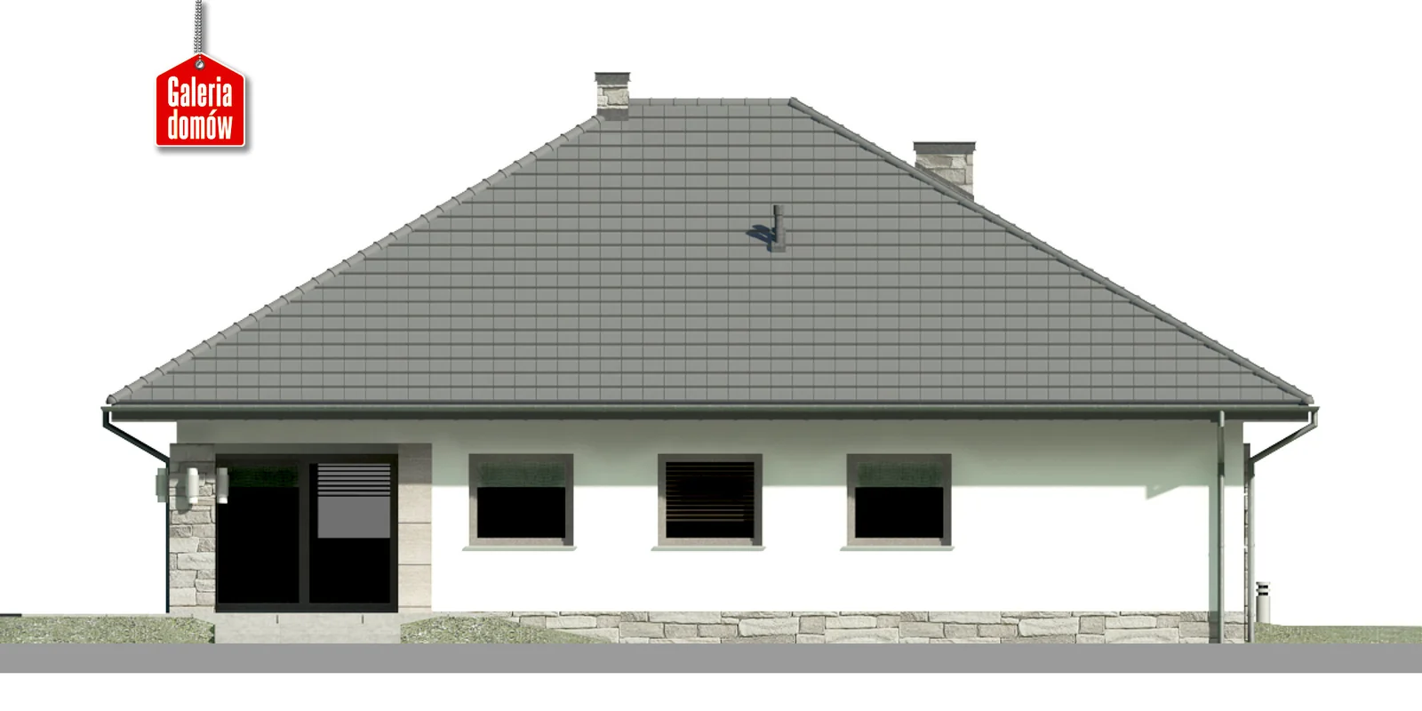 Elewacja boczna lewa