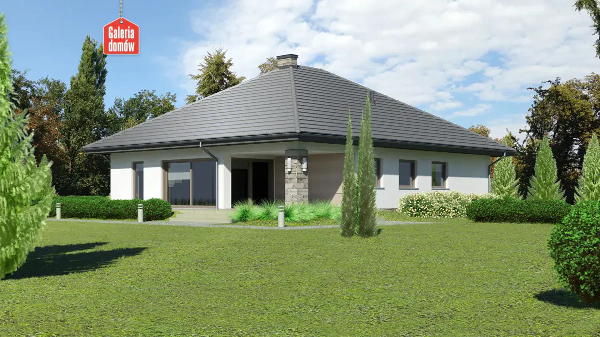 Wizualizacja domu przy Kwiatowej 3 bis - zdjęcie 2