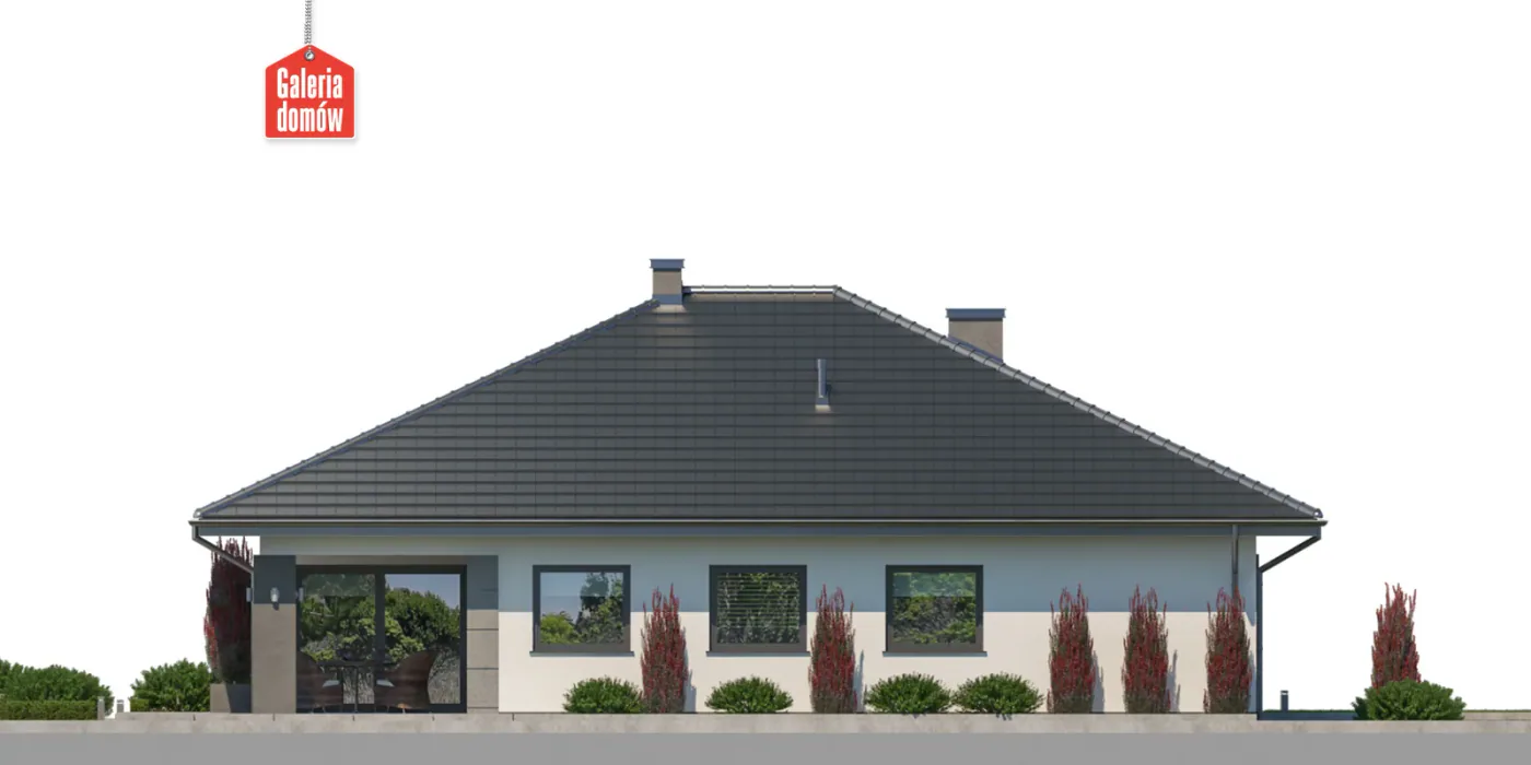 Elewacja boczna lewa