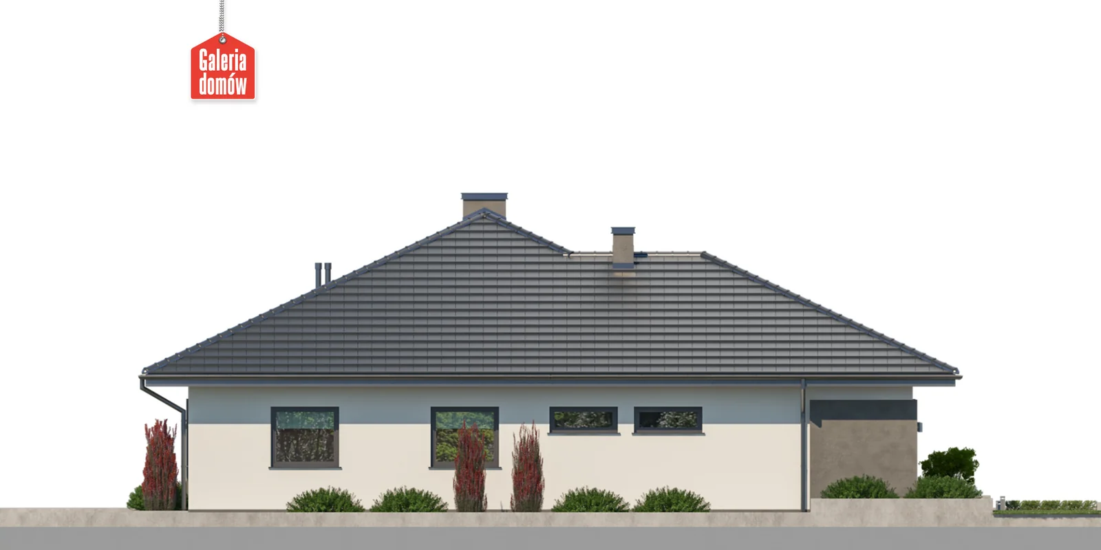 Elewacja boczna prawa