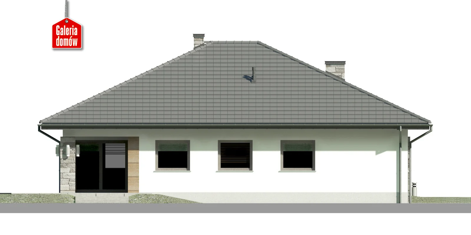 Elewacja boczna lewa