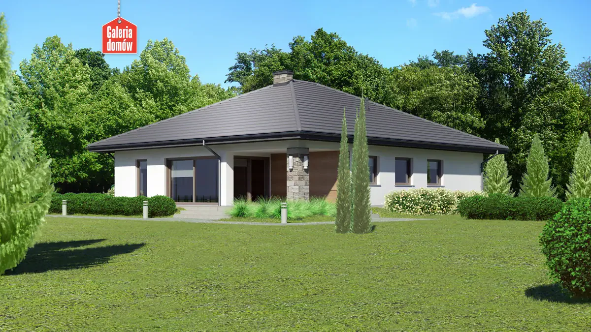 Wizualizacja domu przy Kwiatowej 5 - zdjęcie 2