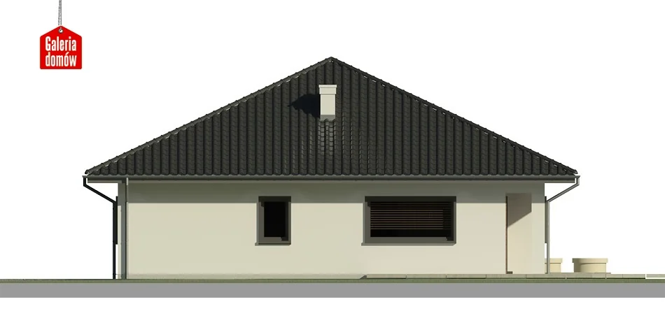 Elewacja boczna prawa