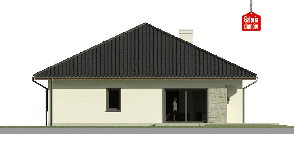 Elewacja boczna prawa