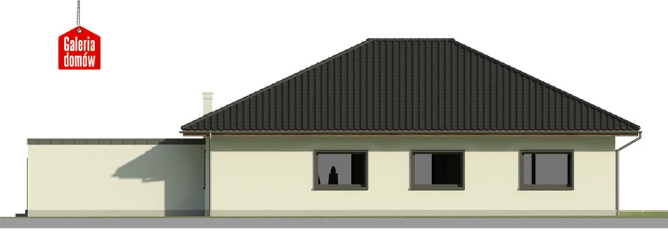 Elewacja boczna lewa