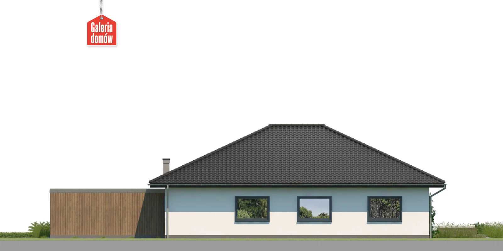 Elewacja boczna lewa