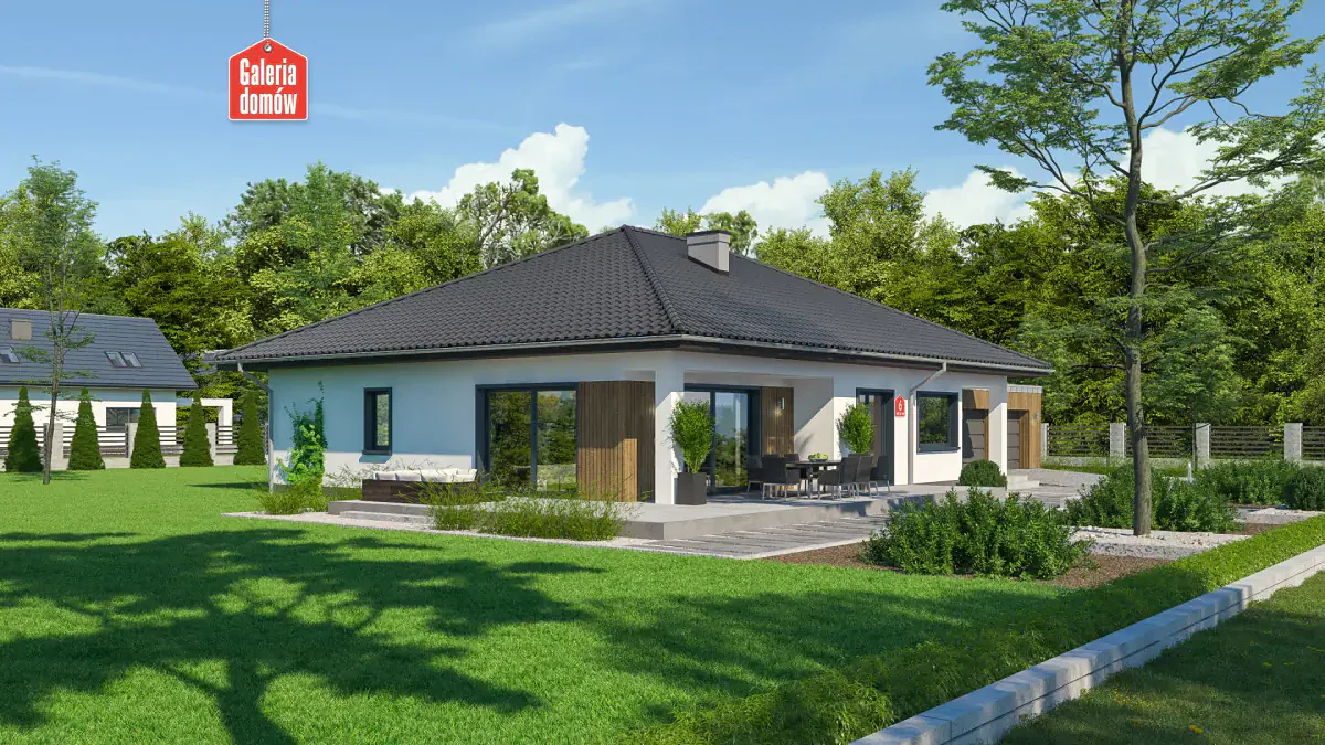 Wizualizacja domu przy Makowej 6 - zdjęcie 2