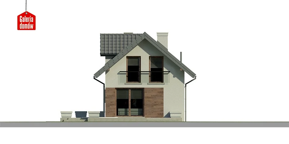 Elewacja boczna lewa