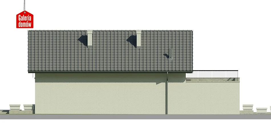 Elewacja boczna prawa