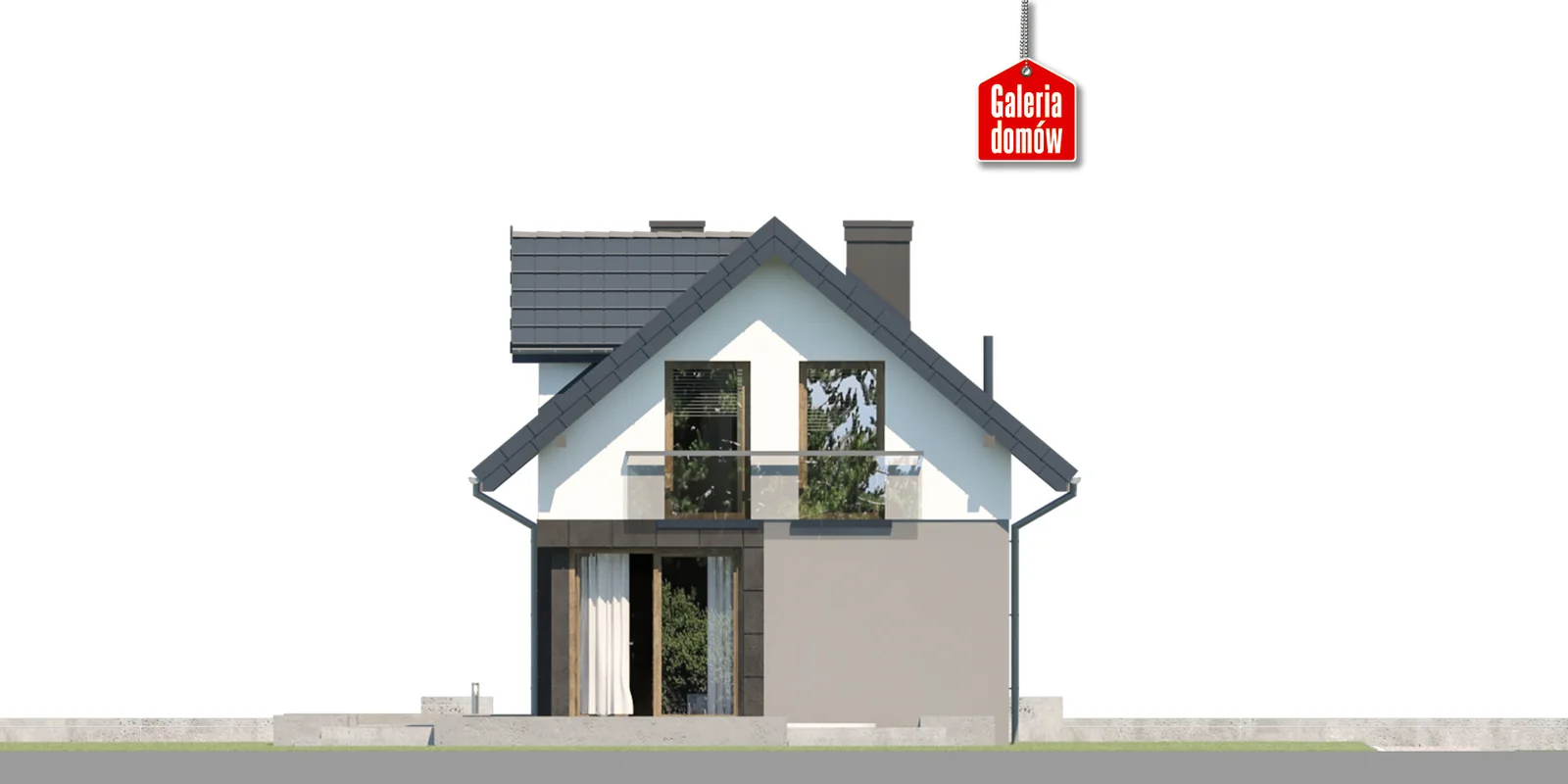 Elewacja boczna lewa