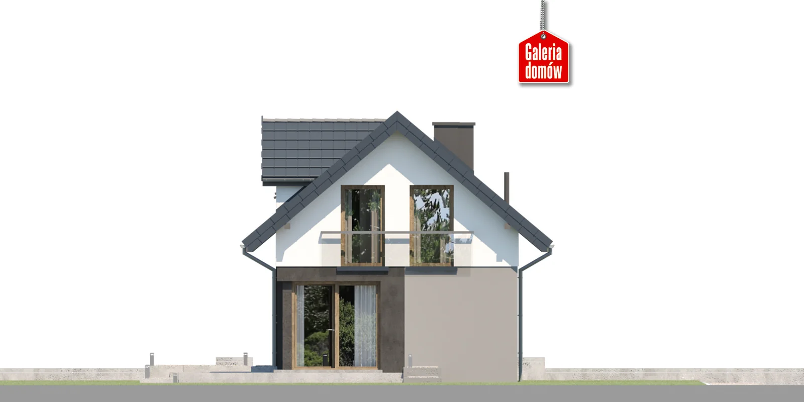 Elewacja boczna lewa