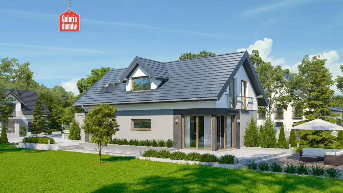 Wizualizacja domu przy Migdałowej 5 - zdjęcie 2