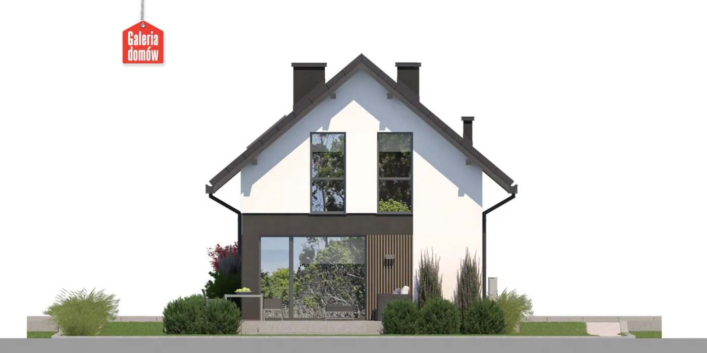 Elewacja boczna lewa