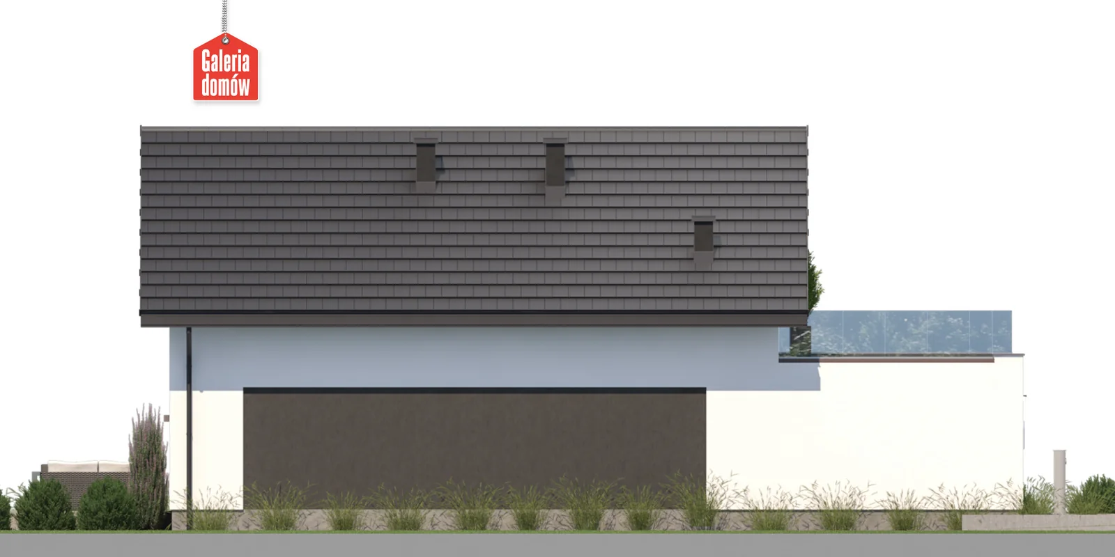 Elewacja boczna prawa