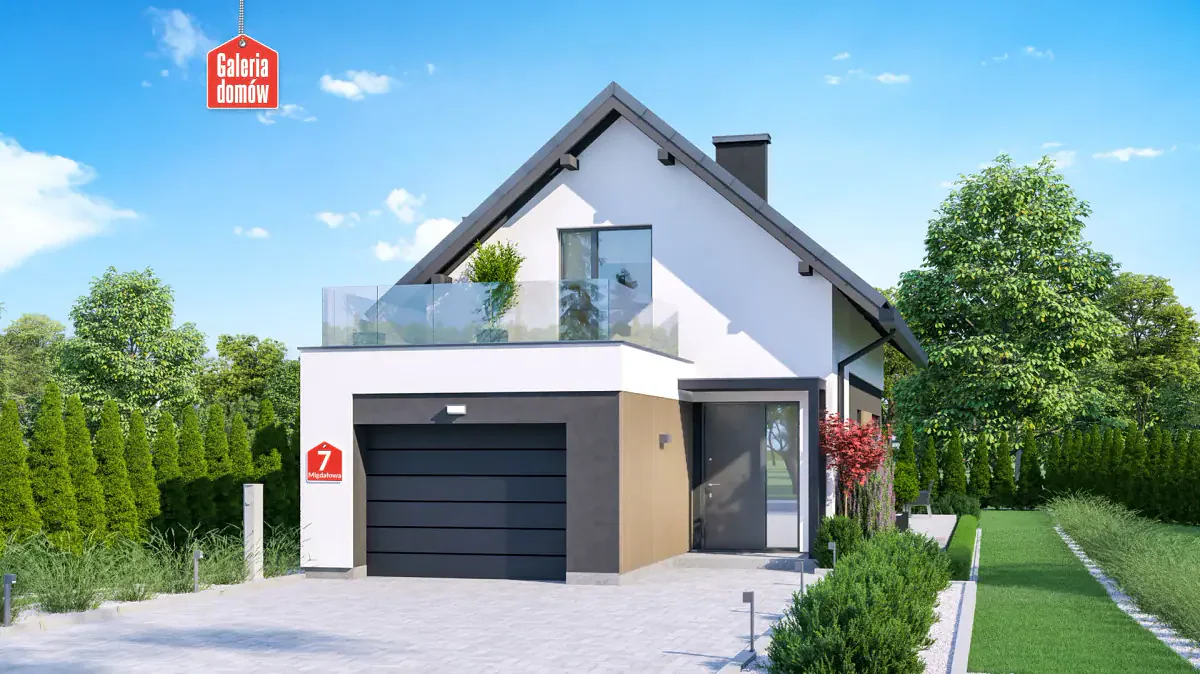 Wizualizacja domu przy Migdałowej 7 - zdjęcie 3