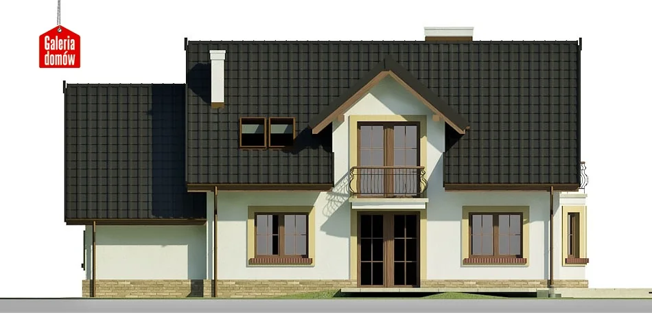 Elewacja boczna lewa