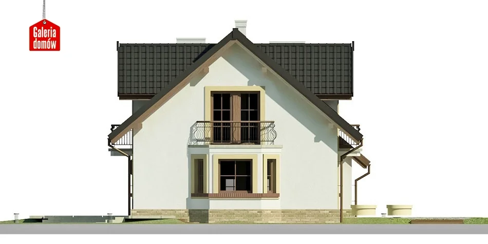 Elewacja boczna prawa