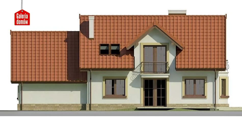 Elewacja boczna lewa