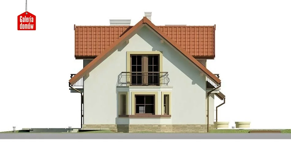 Elewacja boczna prawa