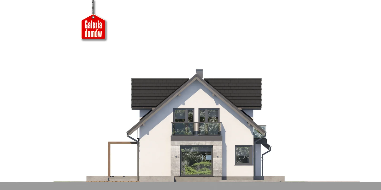 Elewacja boczna prawa