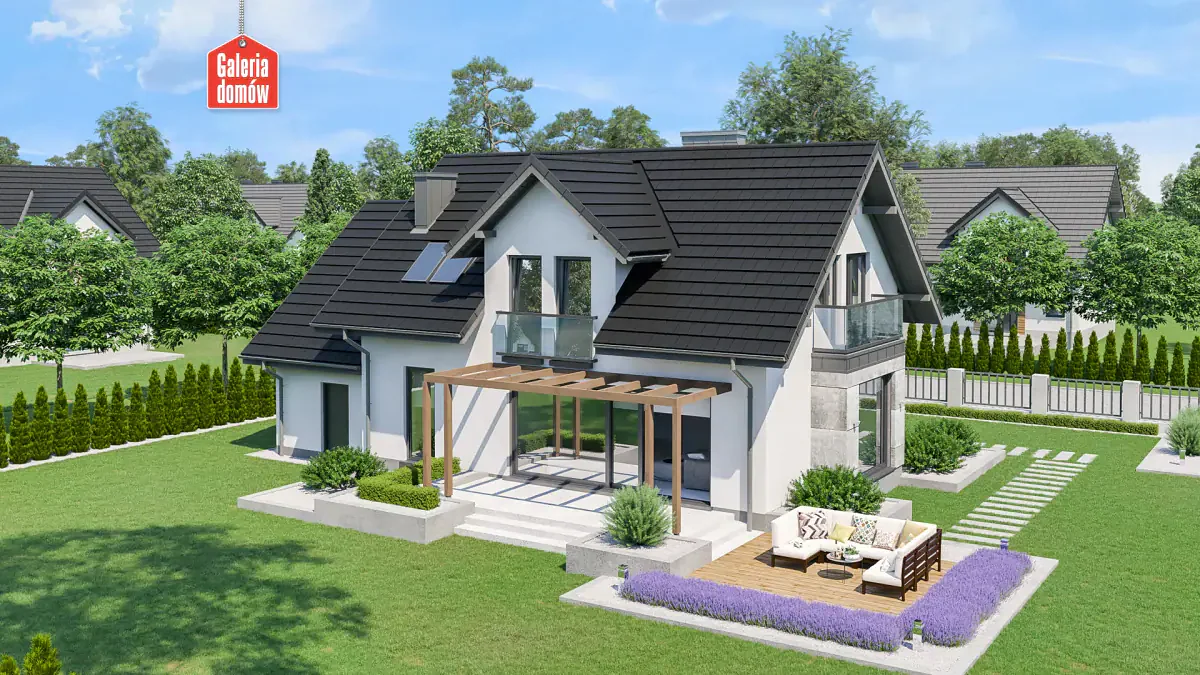 Wizualizacja domu przy Modrzewiowej 16 - zdjęcie 2