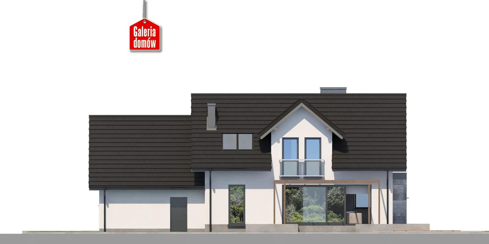 Elewacja boczna lewa