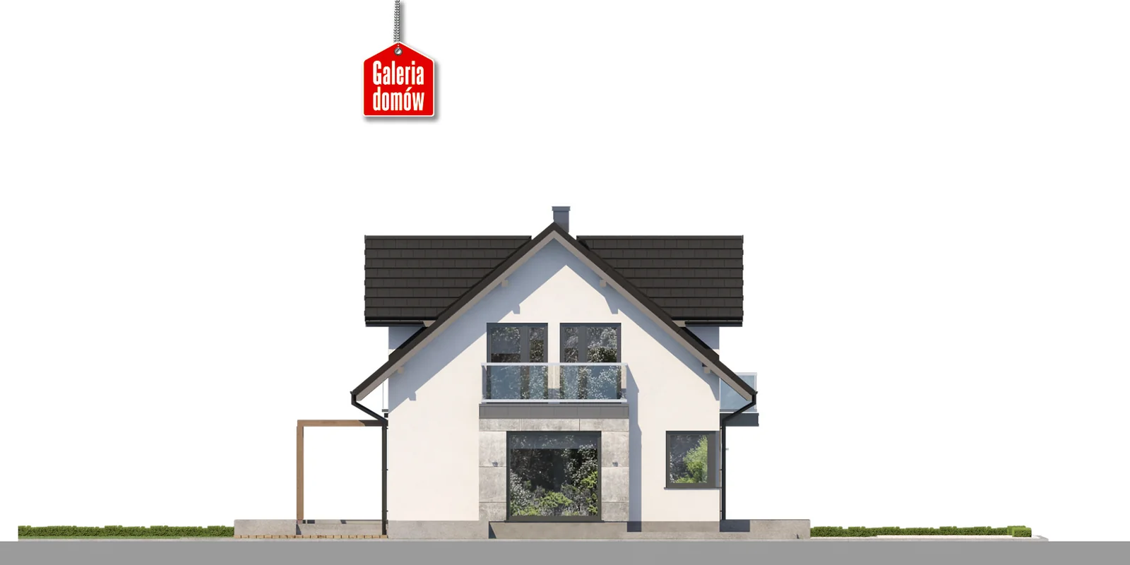 Elewacja boczna prawa