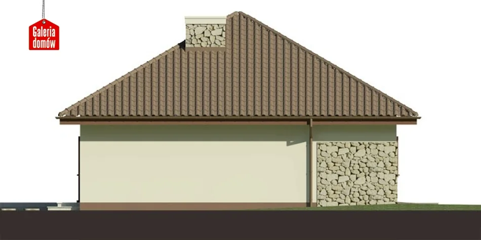 Elewacja boczna prawa