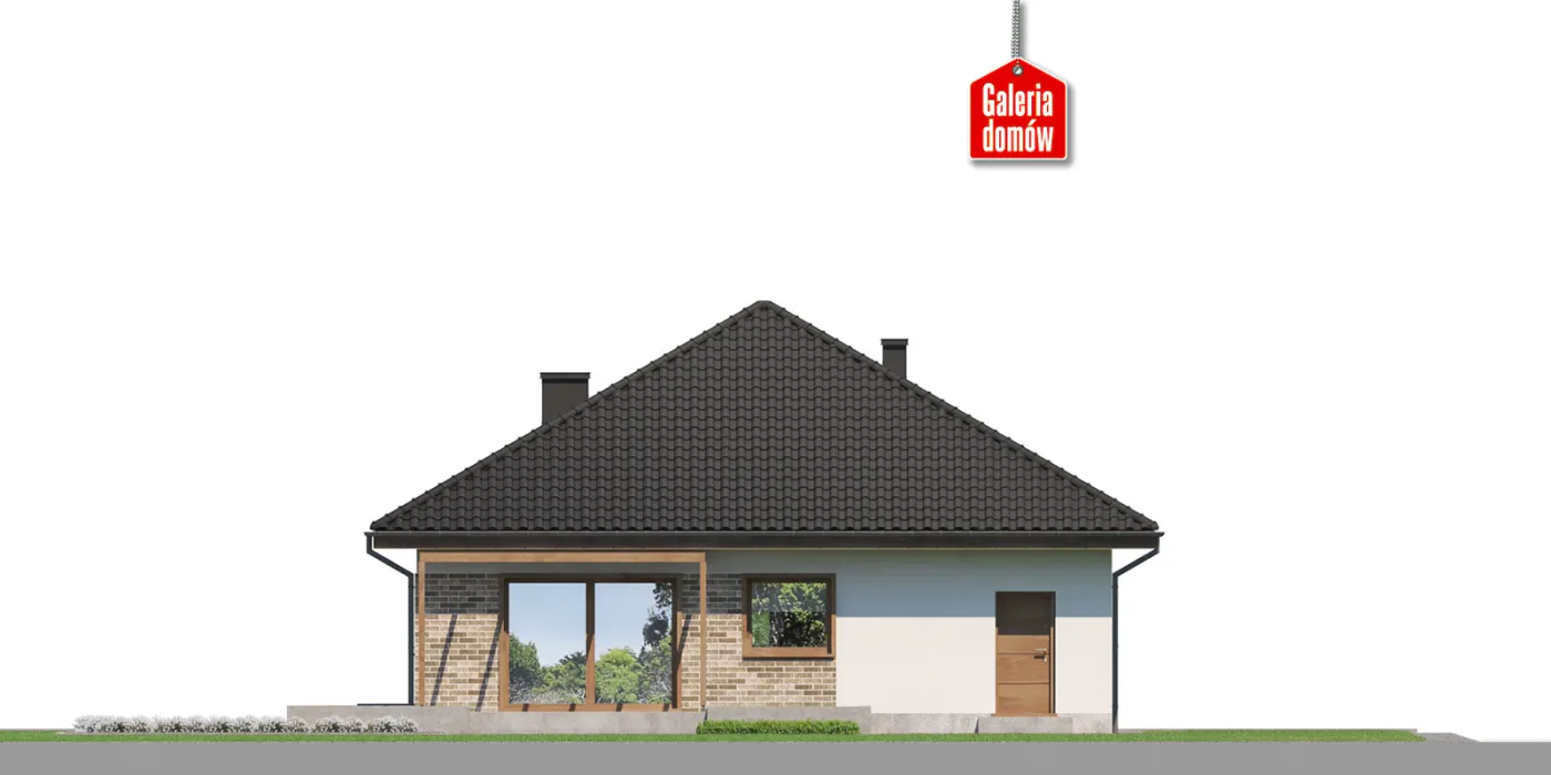 Elewacja boczna lewa