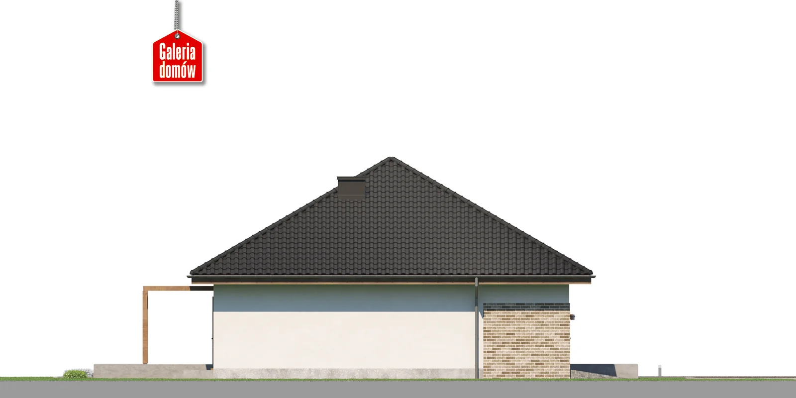 Elewacja boczna prawa