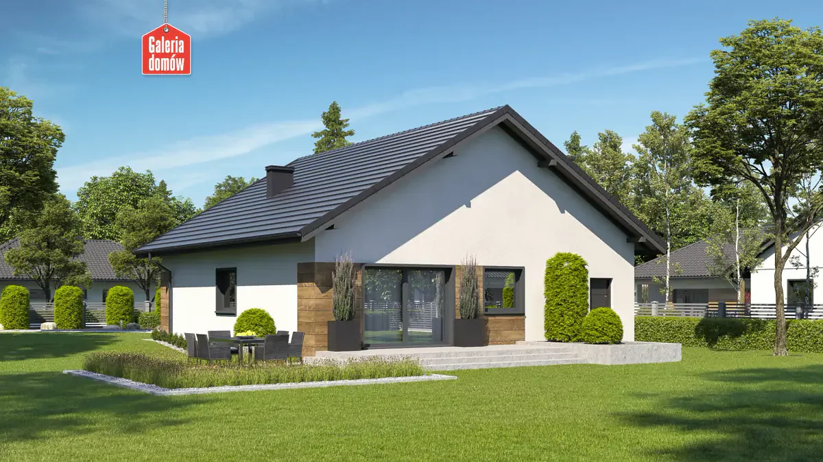 Wizualizacja domu przy Niezapominajek 6 - zdjęcie 3