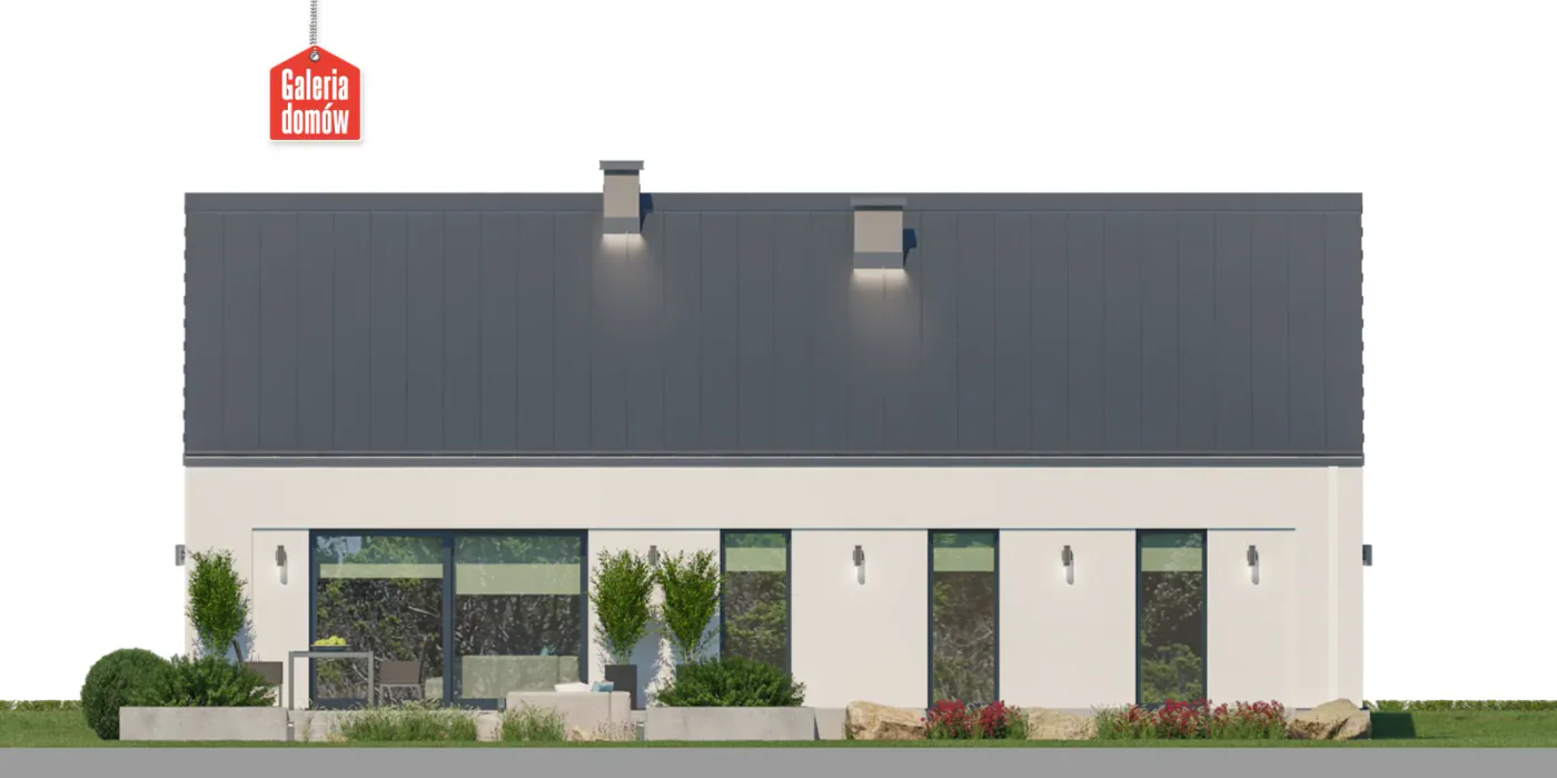 Elewacja boczna lewa